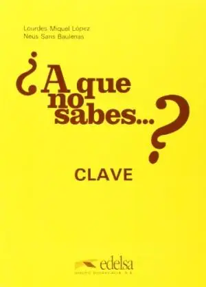 A que no sabes...? Clave Curso de perfeccionamiento...