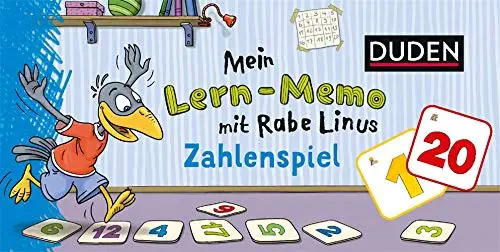 Mein Lern-Memo mit Rabe Linus - Zahlenspiel