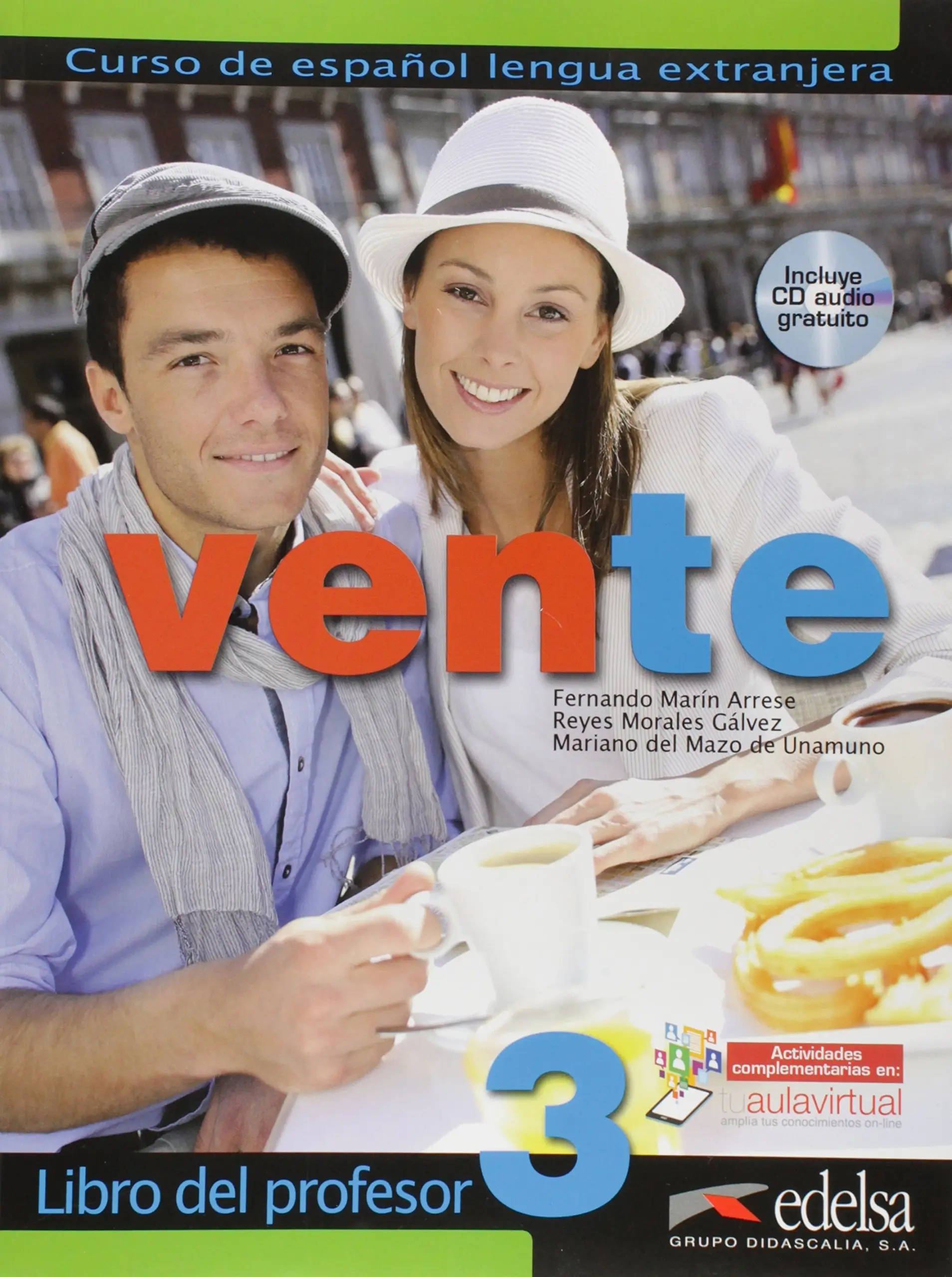 Vente 3 (B2) Libro del profesor + CD audio