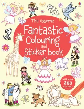 Fantastic Colouring And Sticker Book