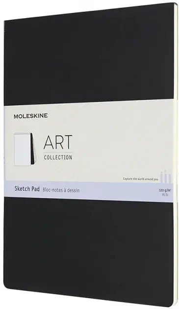 Записник Moleskine Art Pad А4 / Для нарисів Чорний