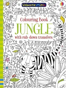 Minis: Colouring Book Jungle with Rub Downs