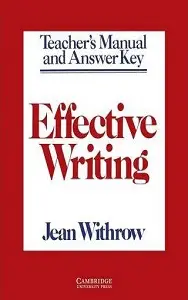Effective Writing Teacher's manual
