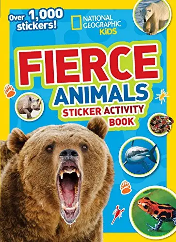 Sticker Activity Book: Fierce Animals