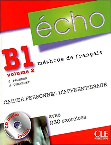 Echo B1.2 Cahier d'exercices + CD audio + corriges