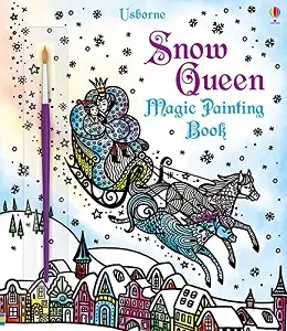 Magic Painting Book: Snow Queen