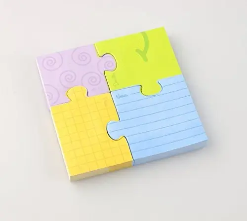 Puzzle Pads counter unit containing