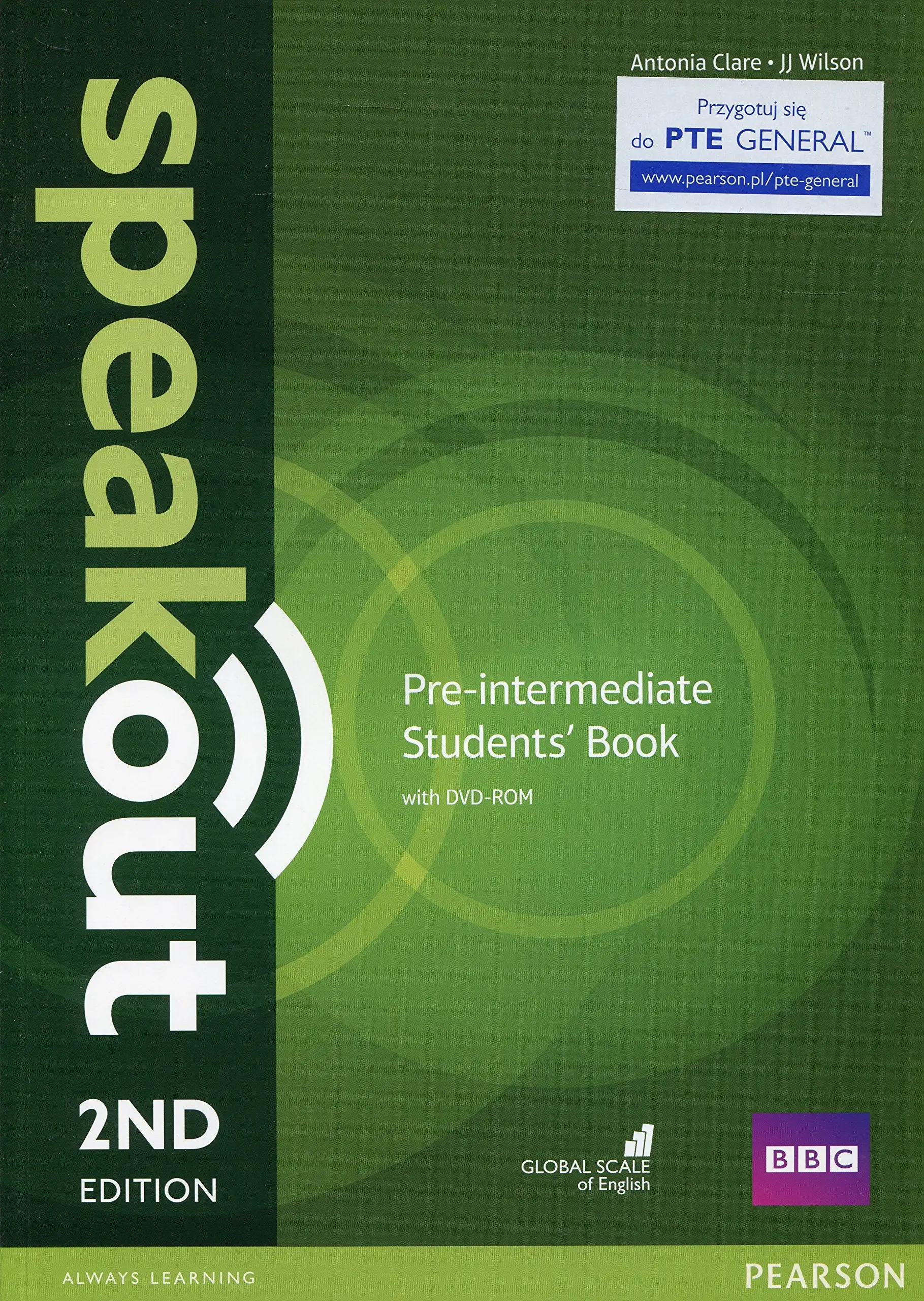 SpeakOut 2nd Edition Pre-Intermediate SB with DVD-ROM