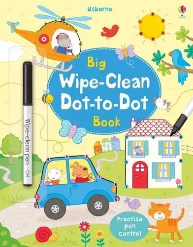 Wipe-Clean: Dot-to-Dot Big Book