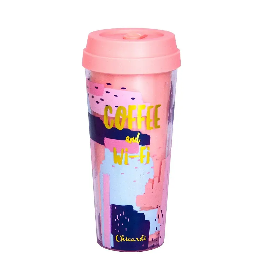 Термочашка Chicardi, Coffee and WI-FI (Cult)