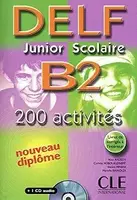 DELF Junior scolaire B2 Livre + corriges + transcriptios + CD - 1