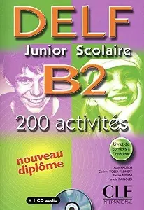 DELF Junior scolaire B2 Livre + corriges + transcriptios...
