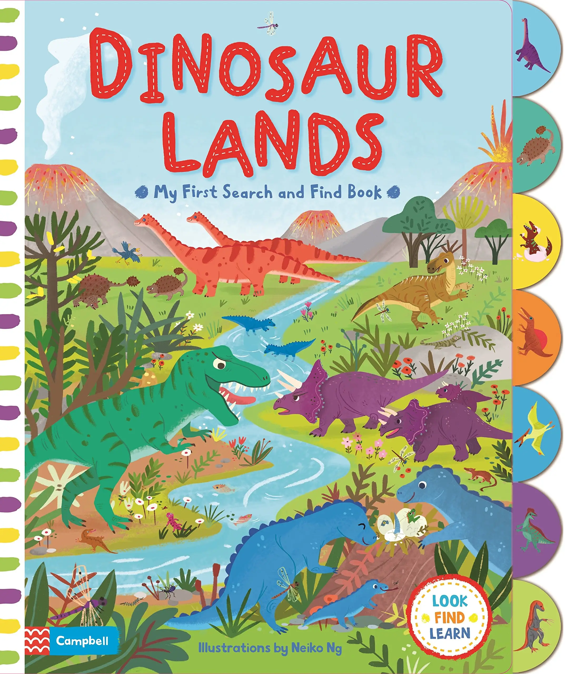My First Search and Find: Dinosaur Lands