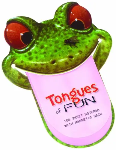 Tongues of Fun Notepad - Frog