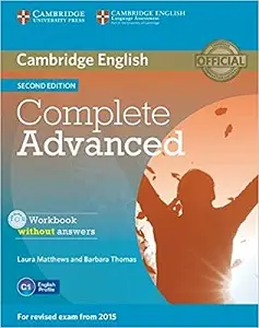 Complete Advanced Second edition Workbook without Answers...