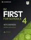Practice Tests B2 First for Schools 4 SB with Answers and Downloadable Audio and Resources Bank - 1
