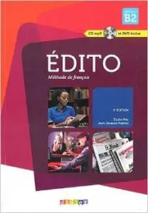 Edito B2 3e Edition Livre eleve + DVD-Rom (audio et...