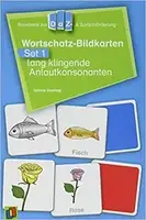 Wortschatz-Bildkarten - Set 1 lang klingende Anlautkonsonanten - 1