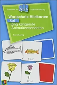 Wortschatz-Bildkarten - Set 1 lang klingende Anlautkonsonanten