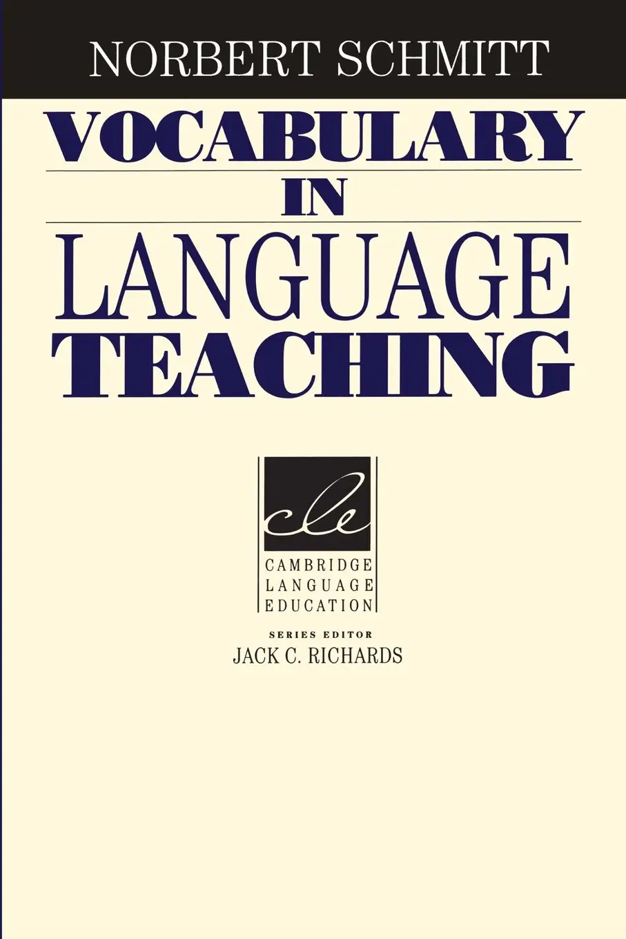 Vocabulary in Language Teaching