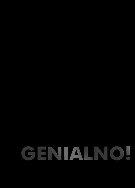 Блокнот (110×154) Чорний GENIALNO!