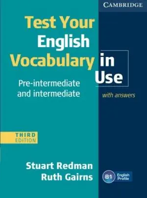 Test Your English Vocabulary in Use 3rd Edition Pre-intermediate...