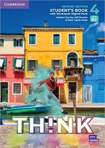Think 2nd Ed 4 (B2) Student's Book with Workbook Digital...