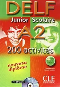 DELF Junior scolaire A2 Livre + corriges + transcriptios...
