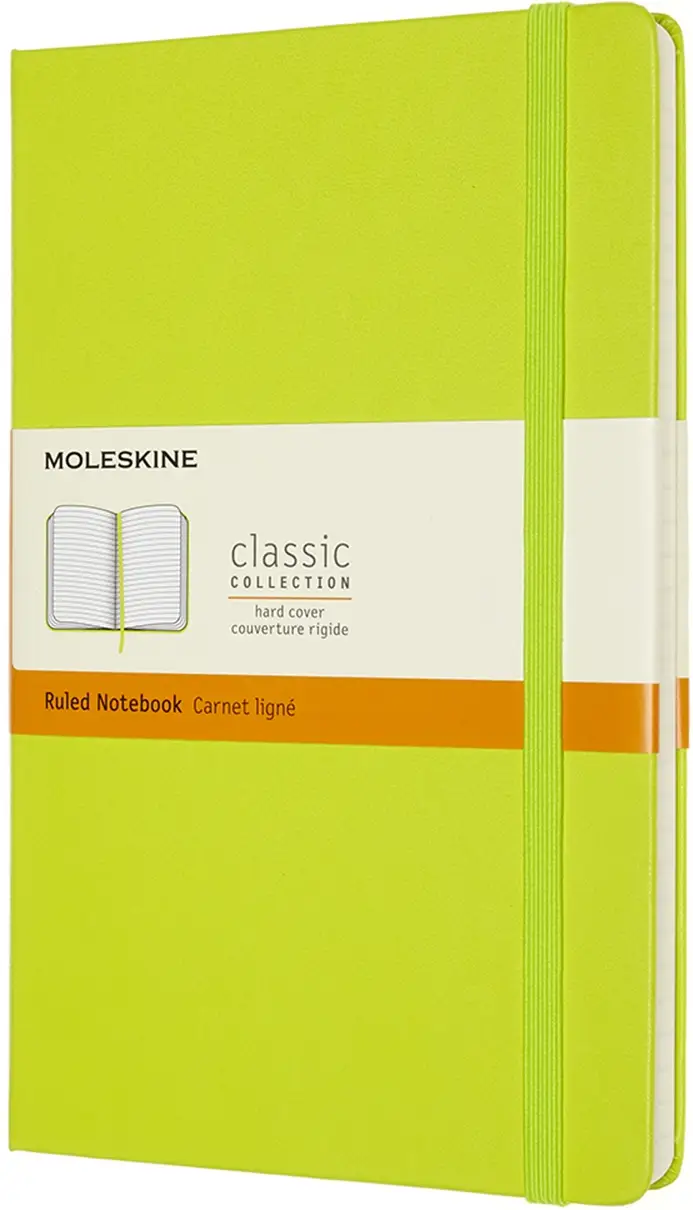 Записник Moleskine Classic середній / Лінійка Лимонний...