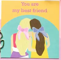 Міні листівка You are my best friend - 1