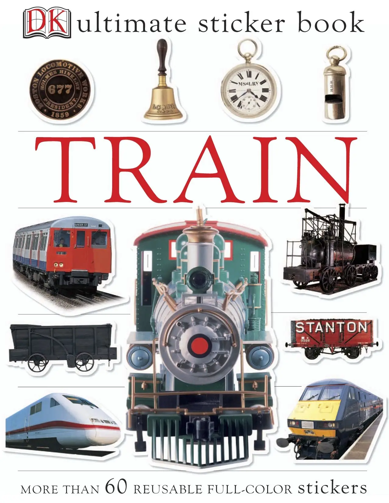 Ultimate Sticker Book: Train