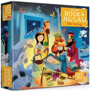 Usborne Book and Jigsaw The Nativity