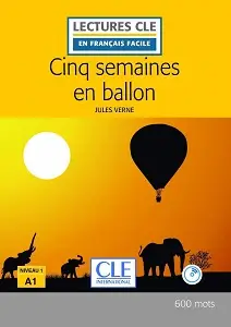 LCFA1/600 mots Cing Semaines en ballon Livre+CD