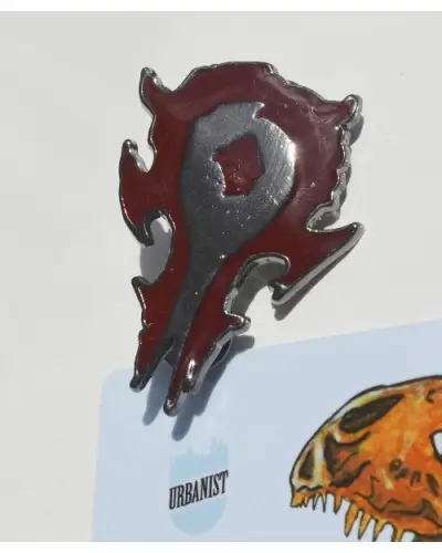 Металлический пин Worla of Warcraft (WOW) The Horde