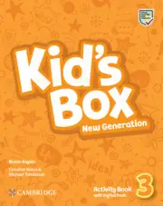 Kid's Box New Generation 3 Activity Book with Digital...