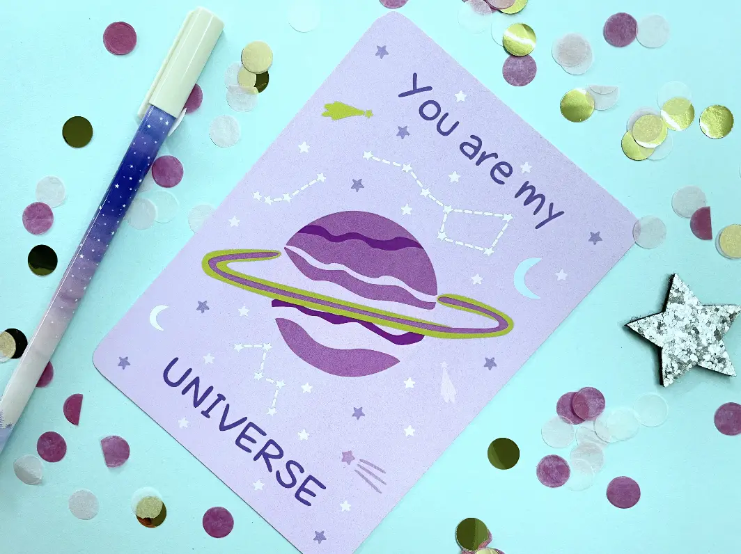 Листівка Universe