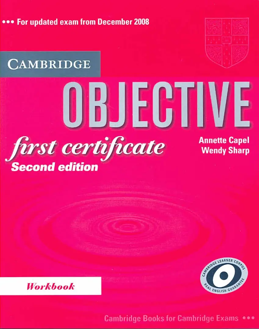 Objective FCE Second edition Workbook