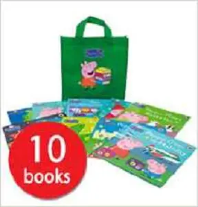 Peppa Pig: Storybook Bag X 10 green