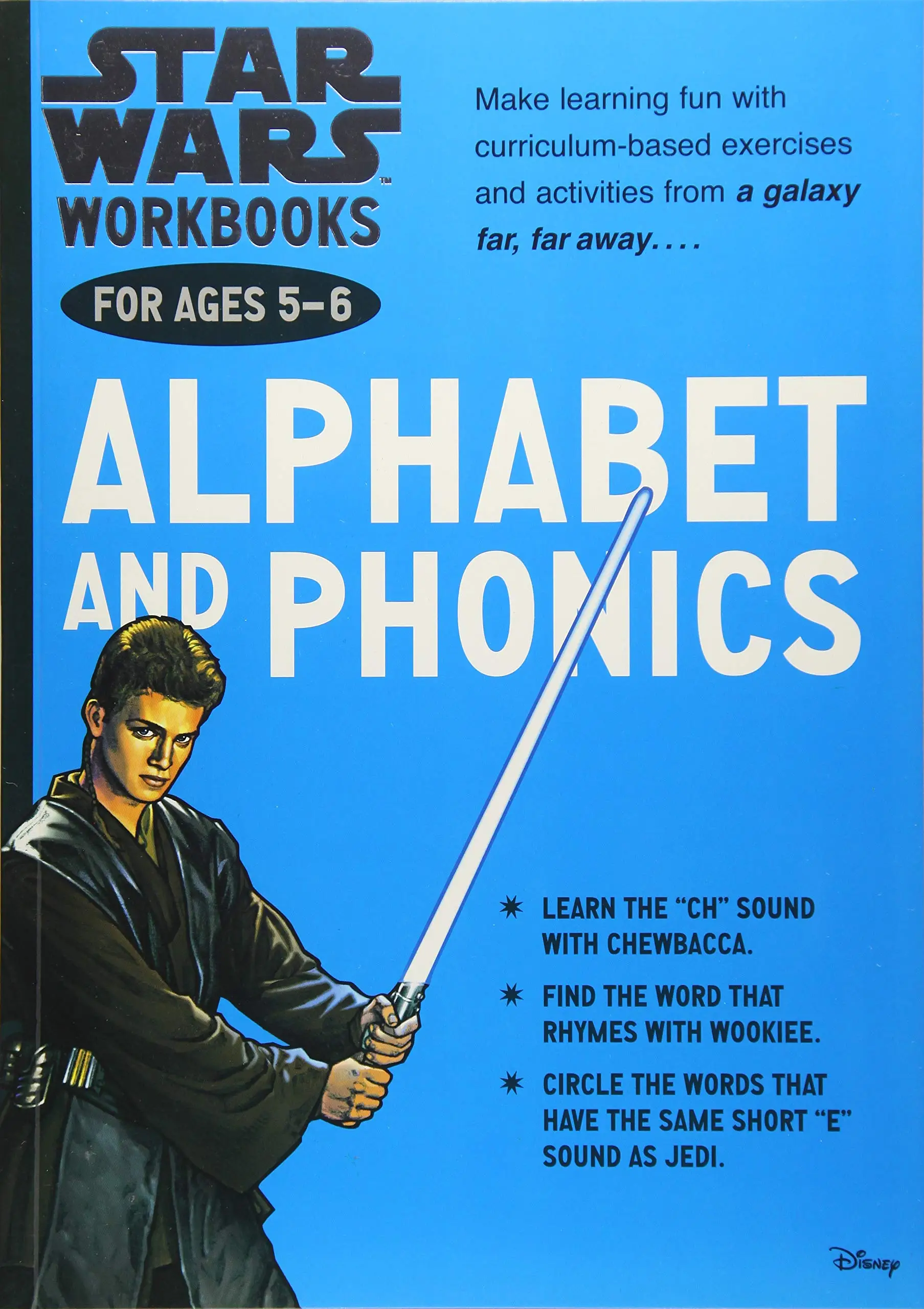 Star Wars Workbooks: Alphabet and Phonics Ages 5-6