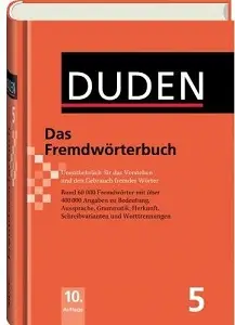 Duden 5. Das Fremdworterbuch