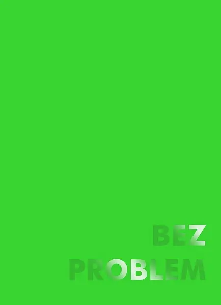 Блокнот (147×210) Зелений BEZ PROBLEM