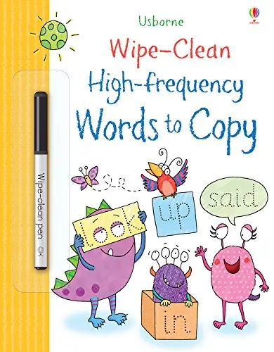 Wipe-Clean: High-Frequency Words to Copy