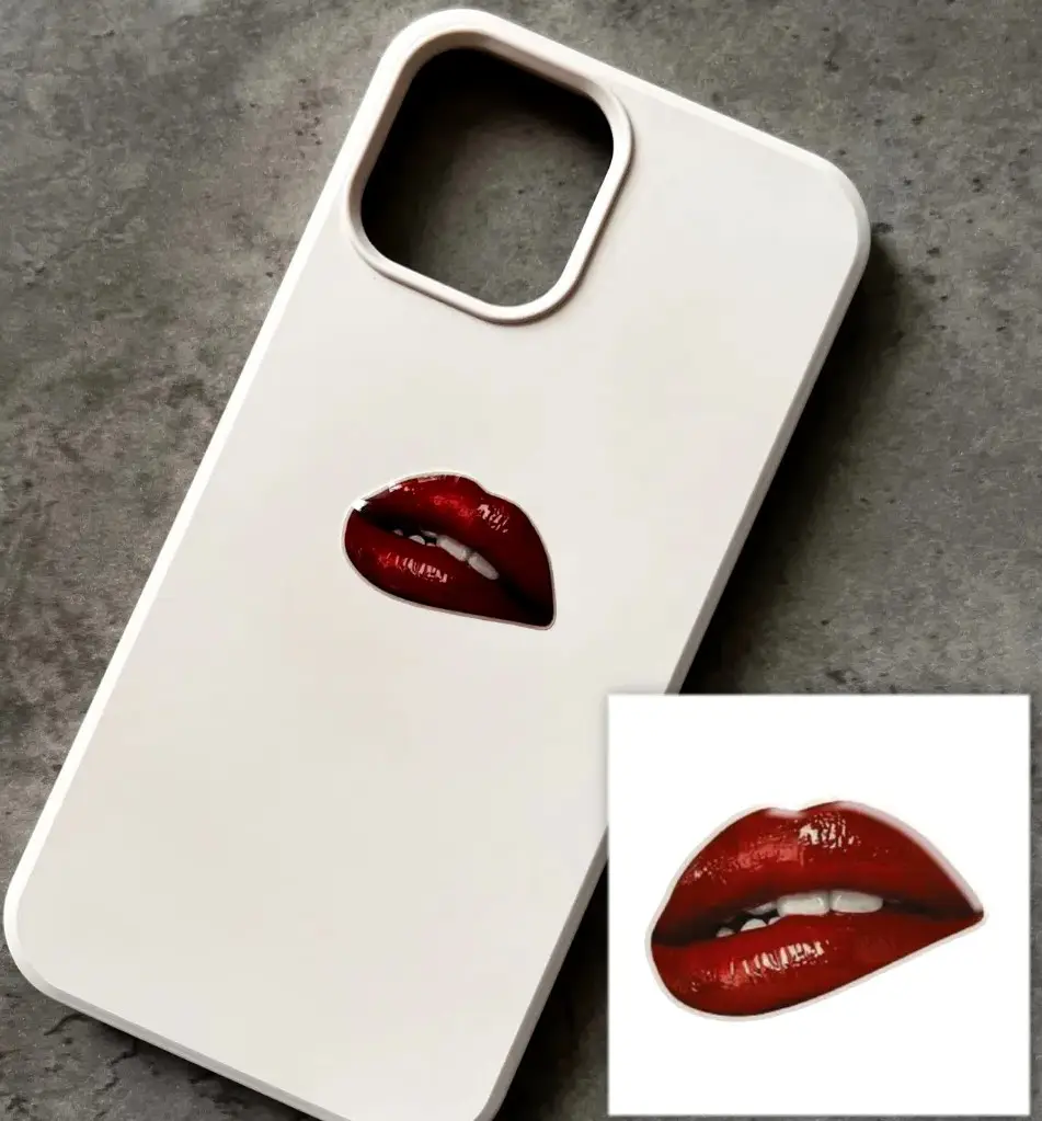 3D-стікер "Red lips"