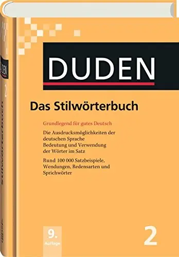 Duden 2. Das Stilworterbuch