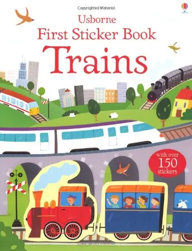 First Sticker Book: Trains