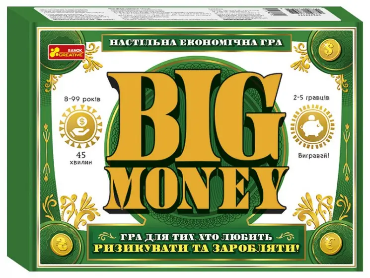 Настільна економічна гра. Big Money