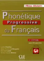 Phonetique Progr du Franc 2e Edition Debut Livre  + CD audio - 1