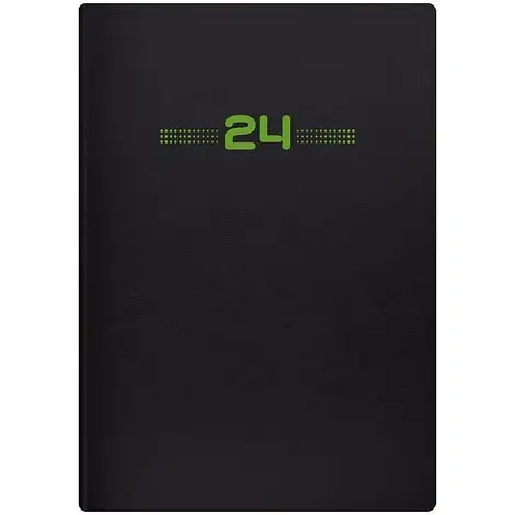 Щоденник 2024 Стандарт Flex Neo чорн. з салат