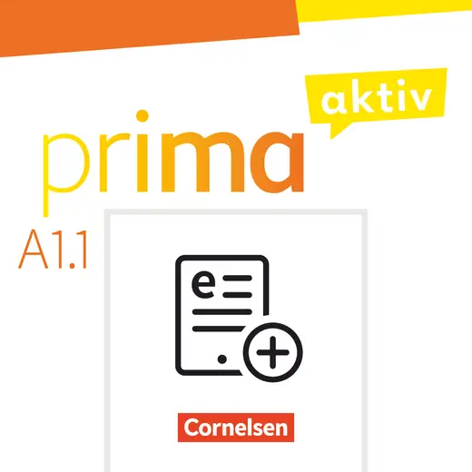 Prima aktiv A1/1 Arbeitsbuch als E-Book auf cornelsen.de