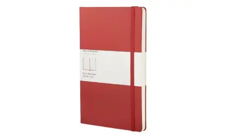 Записник Moleskine Classic середній / Лінійка Червоний